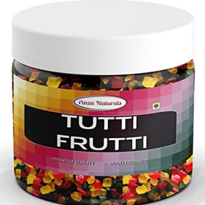 Pinza Naturals Mix Tutti Frutti Cherry | Tuti Fruity Fresh Cherries for Cakes & Cookies Decoration | 150G Packet