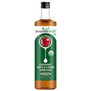 NourishVitals USDA Organic Apple Cider Vinegar - Raw