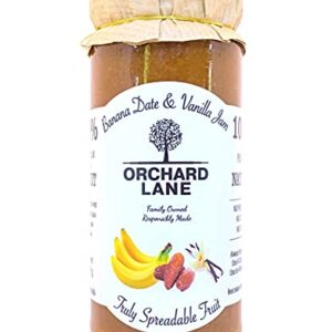 Orchard Lane 80% Fruit Jam - Banana Date & Vanilla Jam
