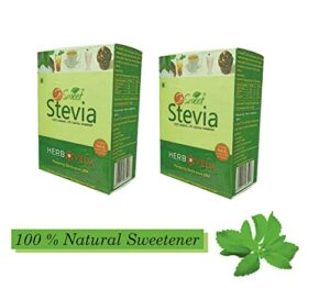 So Sweet Stevia 100 Stevia Sachets 100% Natural Sweetener to Control Diabetes - Sugar free
