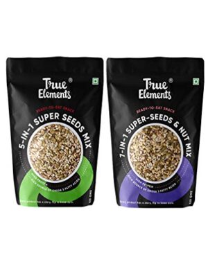 True Elements Seeds Combo for Eating 250g - Diet Snacks | Seeds Mix | Trail Mix | Mixed Seeds for Weight Loss