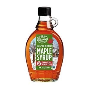 Butternut Mountain Farm 100% Maple Syrup Grade A (Dark Robust) from Vermont
