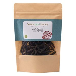 Seeds and Hands Wayanad Long Pepper/Thippili/Pipali Whole (100g)