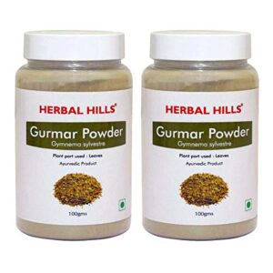 Herbal Hills Gurmar Powder - 100g each (Pack of 2)