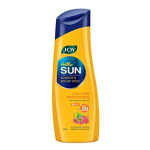 Joy Hello Sun Sunblock & Anti-Tan Lotion Sunscreen SPF 20 PA++