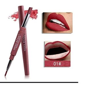 Miss Rose 2 In 1 Lipstick with Lip Liner