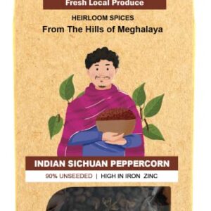 Pahari Roots Indian Sichuan Peppercorn (90% unseeded) from The Hills of Meghalaya | 100gm