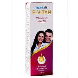 Healthvit E-vitan Vitamin E Hair Oil - 100ml