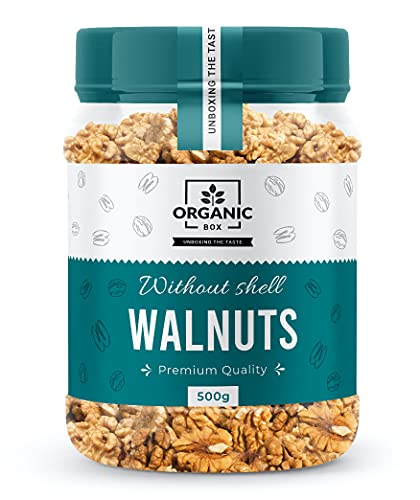 Organic Box California Walnut Without Shell - Akhrot Giri - Walnut Kernels