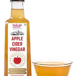 Delight Foods Apple Cider Vinegar with Mother (4% Acidity)