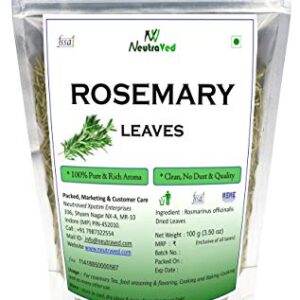 NeutraVed Rosemary Dried Leaf - (100 Gm)