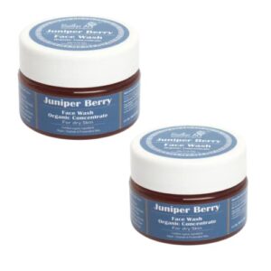 Rustic Art Organic Juniper Berry Face Wash Concentrate For Dry Skin 50 Gm