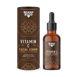 Beardhood 20% Vitamin C Face Serum with Hyaluronic Acid