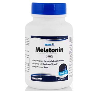 Healthvit Melatonin 3mg | Helps You Fall Asleep Faster