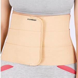 LivEasy Abdominal Belt after delivery for Tummy Reduction & Body Shape | Waist Belt (Skin