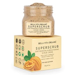Bella Vita Organic SuperScrub Natural Scrub for Face