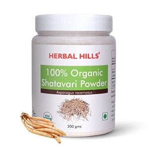 Herbal Hills Organic Shatavari Powder 200g
