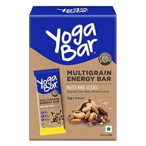 Yogabar Multigrain Energy Bars - 380gm (Nuts and Seeds