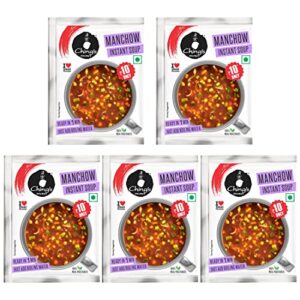Ching's Instant Manchow Soup 15 gm (pack of 5)