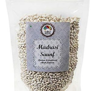Mr. Merchant Mouth Freshener White Sweet Fennel Seeds Mukhwas (Madrasi Saunf)