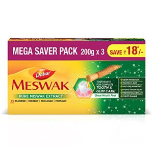 DABUR Meswak Complete Oral Care Toothpaste with Tooth Decay Prevention