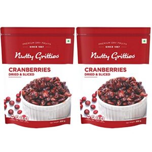 Nutty Gritties Cranberries Cranberry Dried Sliced US Berries