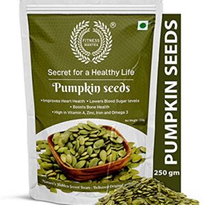 Fitness Mantra Pumpkin Whole Seeds 250 g for Weight Loss & Healthy Skin | Gluten Free