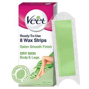 Veet Half Body Waxing Kit for Dry Skin - 8 Strips