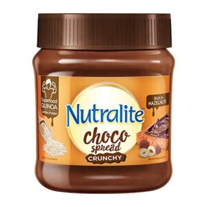 Nutralite Choco Spread Crunchy Quinoa| Hazelnut Spread|Uses Premium Chocolate| 275g