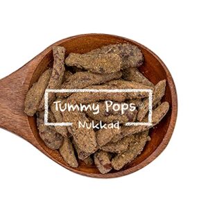 Tummy Pops Khatta Chhuhara 400 gms | Tangy Dry Khajoor / Kharek / Kharik / Dates | Churan Pachak Digestive Candy | Hygienically Packed | Zip-Lock Pouch