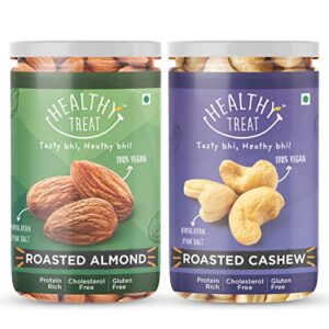 Healthy Treat Roasted Almond and Cashew Combo