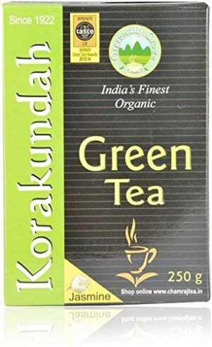 Korakundah Tea High Grown Orthodox Organic Green Tea with Jasmine Flavor