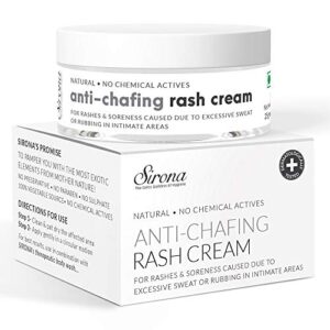 Sirona Natural Rash Cream - 25gm | For Chafing Due to Sanitary Pads