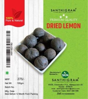 Santhigram Natural Dried Lemon 100g (Black)