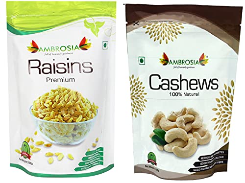 Ambrosia Raisins & Cashew Dry Fruit Combos