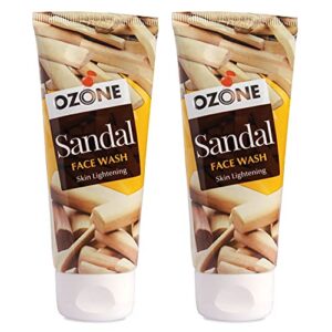 Ozone Ayurvedics Sandal Face Wash Pack of 2-60 ml