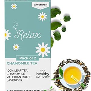 The Healthy Company - RELAX Chamomile Green Tea - Chamomile
