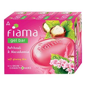 Fiama Gel Bar Patchouli And Macadamia For Soft Glowing Skin
