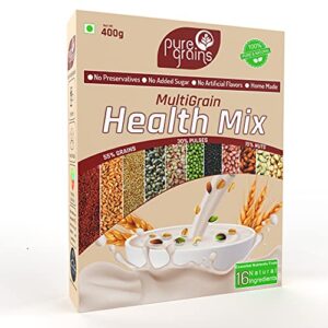 Puregrains Multigrain Health mix powder 400 Grams - Home made