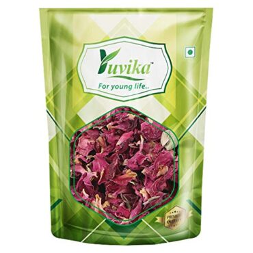 YUVIKA Gulab Patti – Rosa Gallica – Dry Rose Petal (100 Grams ...