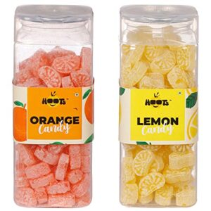 New Tree Orange Candy (180 gm) and Lemon Candy (180 gm)