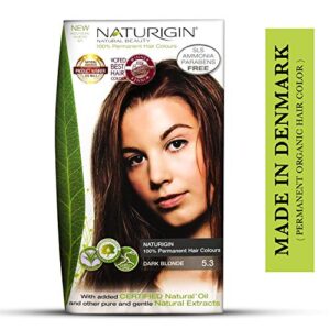 NATURIGIN® ORGANIC BEAUTY - Permanent Hair Colour 115ml (Dark Blonde 5.3)