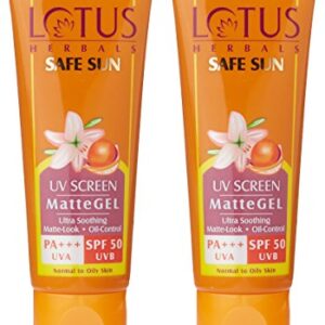 Lotus Herbals Safe Sun UV Screen Matte Gel