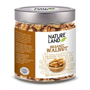 Natureland Organics Walnuts (Akhrot) 150 Gm - Without Shell