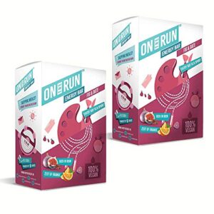 ON THE RUN Fig and Date Energy Bar (Pack of 12 X 30 g Each)