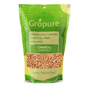 Gropure Organic: From Soil to Soul Chironji Seeds (Almondette / Charoli Seeds)