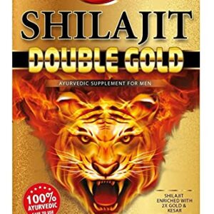 DABUR Shilajit Double Gold 20 Capsules for Stamina and Rejuvenation