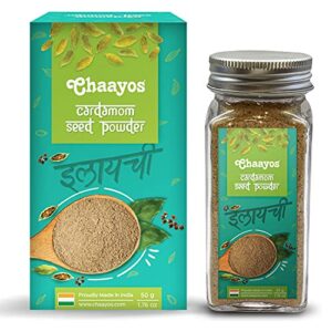 Chaayos Cardamom Seed Powder (50g) | Only Seeds No Husk | 100% Natural Spice