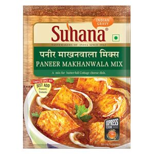 Suhana Paneer Makhanwala 50g Pouch | Spice Mix | Easy to Cook | Pack of 3