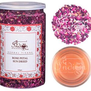 The Indian Chai - Rose Petals Sun Dried